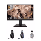 KGAMING Vision Forge V1 4K 27” Dual Mode Gaming Monitor + K30 Wireless Headset | December Sale Bundle