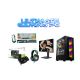 KGAMING Gaming PC Bundle – Intel Core i7-14400F, RTX 5060 8GB, 16GB DDR5, 1TB NVMe, 240mm Liquid Cooler, 700W PSU, 25” 280Hz Monitor + Headset + Keyboard/Mouse Combo