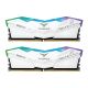 T-FORCE DELTA RGB DDR5 Ram 32GB (2x16GB) 6000MHz Desktop Memory Module Ram White
