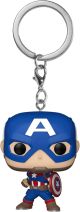 Funko POP! Keychain: Marvel - Captain America - Marvel Comics Collectable Mini Figure