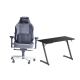 KGAMING Epic Fest Gaming Setup Bundle | Gaming Chair + Rookie Z Shape Gamer Desk