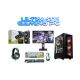 KGAMING Gaming PC Bundle – Intel Core i7-14400F, RTX 5050 8GB, 16GB DDR5, 1TB NVMe, 700W PSU, 27” 240Hz Monitor + Headset + Keyboard/Mouse Combo (R30 Black Case)