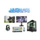 KGAMING Gaming PC Bundle – Intel Core i5-12400F, RTX 5050 8GB, 16GB DDR4, 1TB NVMe, 700W PSU, 27” 240Hz Monitor + Headset + Keyboard/Mouse Combo (Black Case)