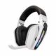 KGaming K30 Tri-Mode Connectivity Wireless Gaming Headset - Black & White