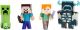 Minecraft 2.5 Inch Figure 4 Pack - Jada Toys