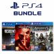 PS4 Game Bundle – Resident Evil 7: Biohazard Gold Edition + Tekken 7 + Assassin’s Creed Syndicate R2