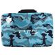 K Gaming PS5 Hard Bag - Camo Blue