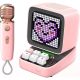 Divoom DitooMic Bluetooth Speaker Microphone Karaoke Function - Pink
