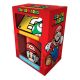 Super Mario (Mario) mug coaster and keychain