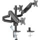 Twisted Minds Triple Monitors Aluminum Monitor Ar...