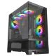 KGAMING PC CASE WHITE HD AUDIO WITH 4PCS M9-M-INFINITY ARGB FANS (245-3-W)